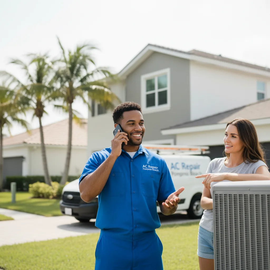 AC Repair Pompano Beach customer support in Anna